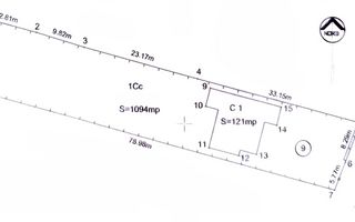 Casa P+M 224mp si teren 1000mp-Romanesti pe principala-2014-Libera - Schiță 9