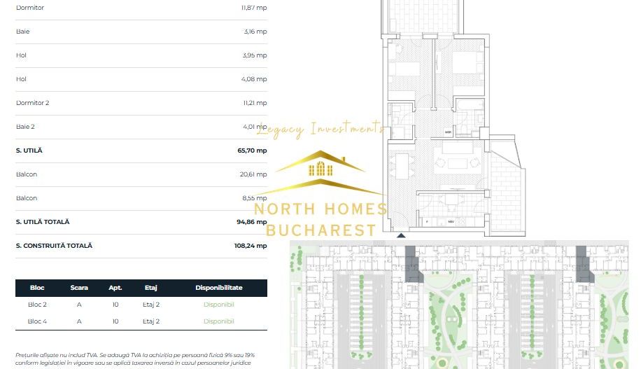 Apartament de 3 camere, 2 bai, terasa 20 mp, centrala, Comision 0 - Poză 14