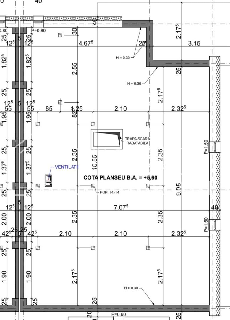 Duplex Modern cu 4 camere si 290 mp curte, in Cartierul Arhitectilor - Schiță 3