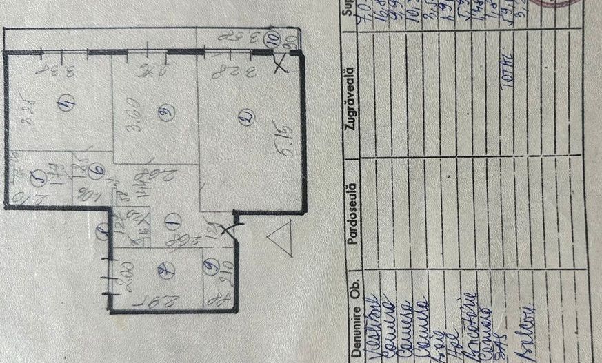 3cam.dec-1baie-disponibil imediat/Bvd Brancoveanu 130-132,sector 4 - Poză 5