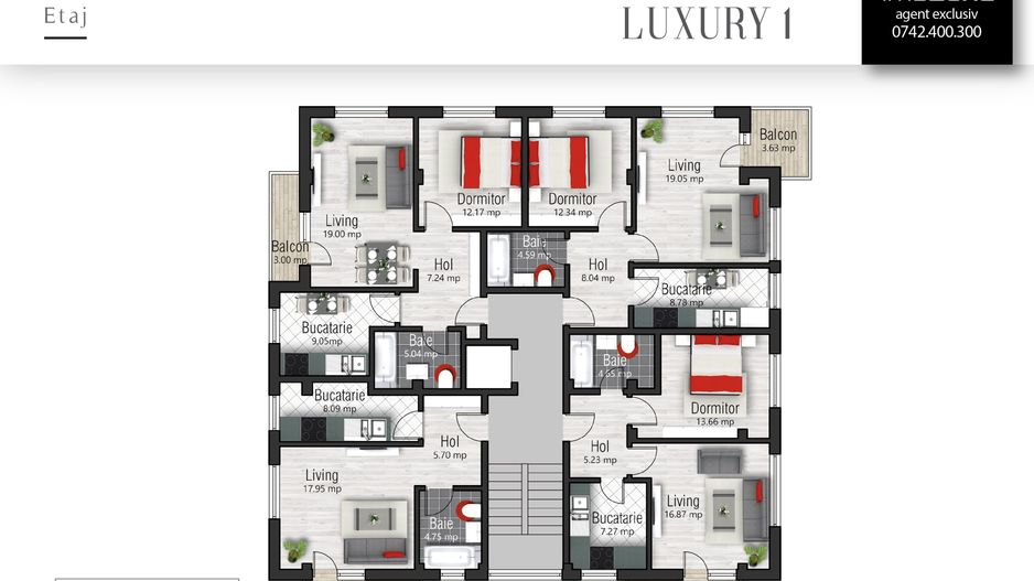 LUXURY RESIDENCE ONE - Poză 5