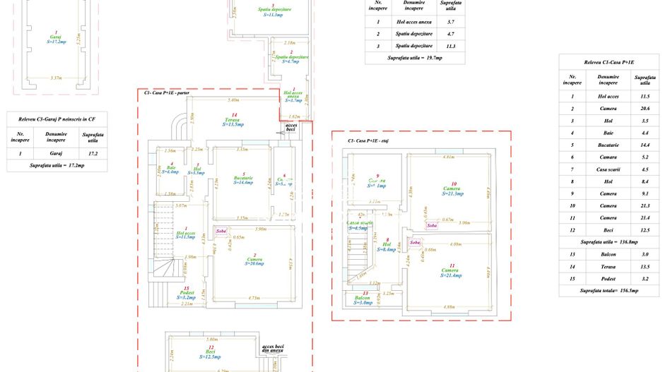 Casa spatioasa de 156mp cu 4 camere, teren de 237mp in Buzias - comision 0! - Poză 3