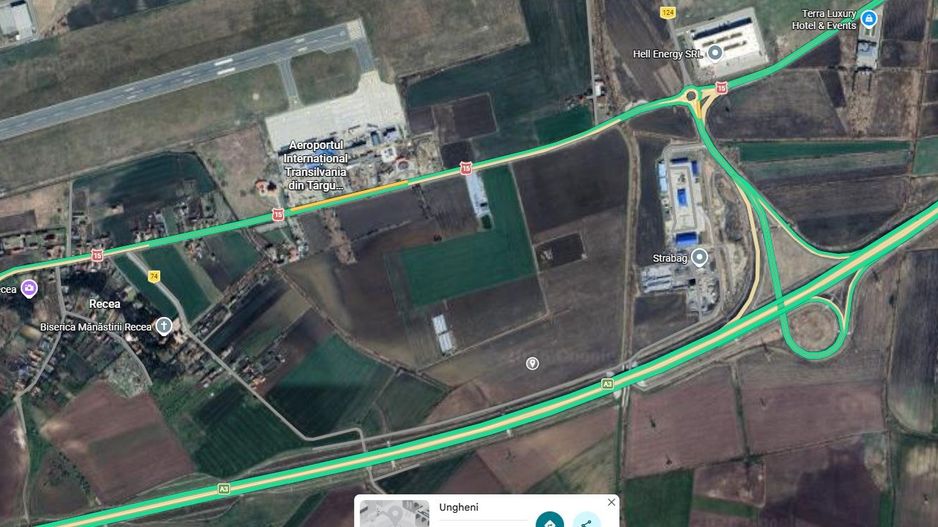 P 1190 - Teren de 7780 mp în jud. Mureș, Ungheni - Poză 3