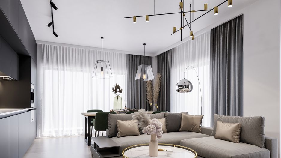 Apartament 3 camere,  etaj intermediar, Capitolis Residence - Poză 5