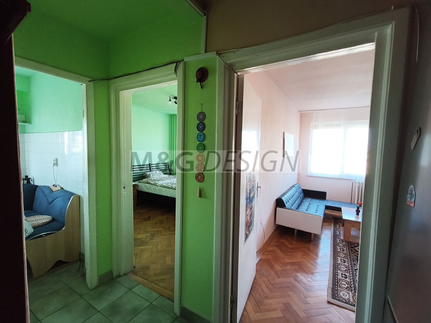 2 camere decomandat Circumvalatiunii cu Centrala si Garaj - Poză 22