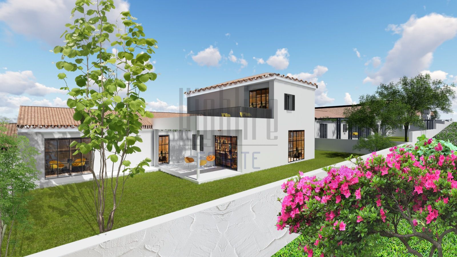 Proiect  imobiliar case cu AC - Loc Balotești - Poză 1