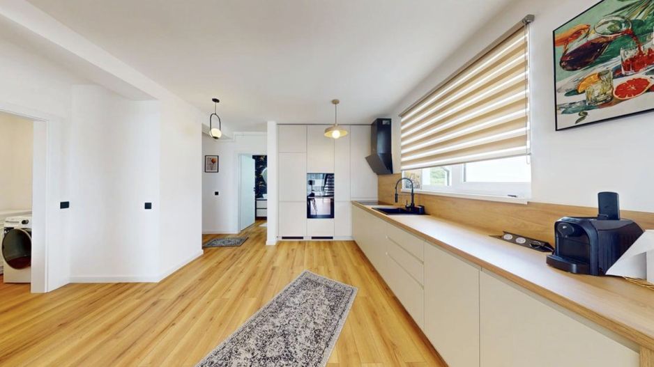 Penthouse de vanzare in Sibiu, pe 2 niveluri, mobilat si utilat modern - Poză 9