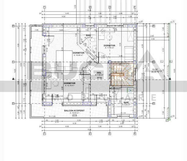 Casa individuala, 120 mp utili, 350 mp teren - Schiță 11
