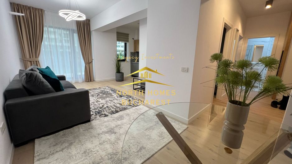 Apratament de inchiriat -2 camere-FIRST ESTATES PIPERA -PARCARE - Poză 4