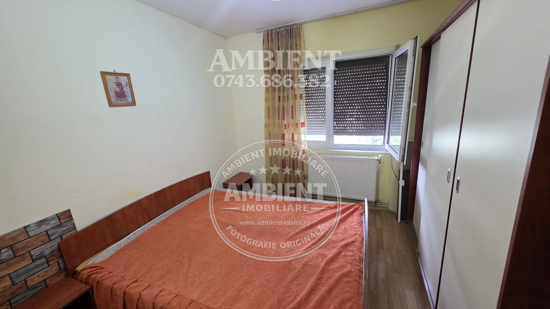 Apartament cu 3 camere, etaj 3, mobilat și utilat, VASLUI - zona SMÂRDAN; - Poză 6