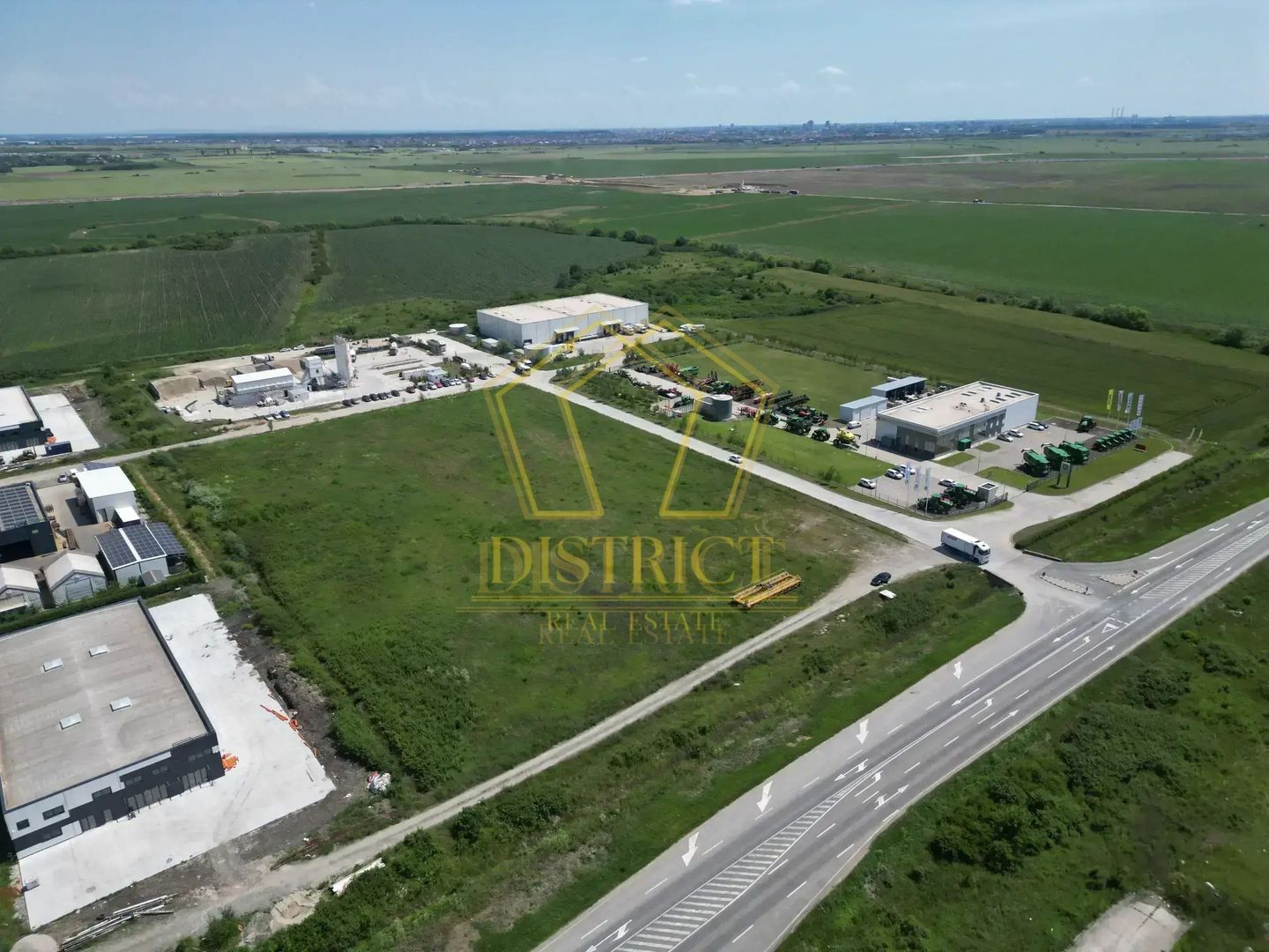 Teren cu AC pentru constructie hala industriala | Aradului - Poză 4