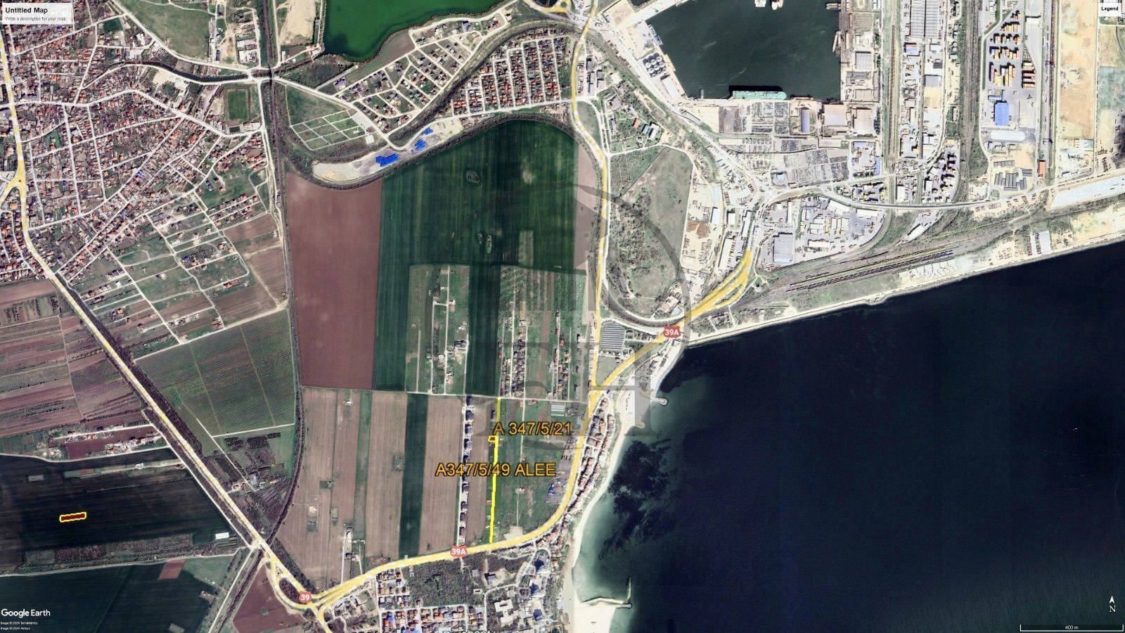 SOLD/VANDUT-Teren intravilan de vânzare Agigea, Constanța - Poză 3