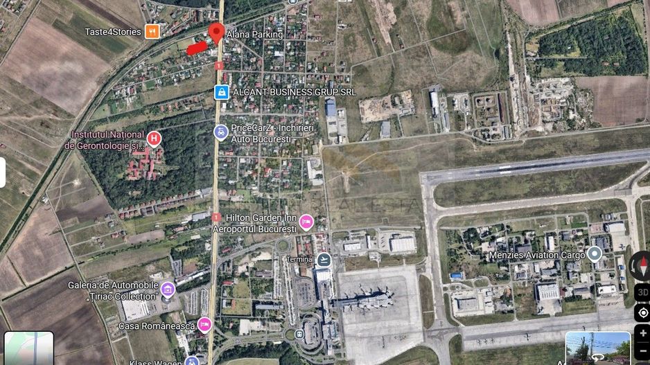 Teren 2.500 mp – Otopeni | Lângă Aeroport | Ideal Rent-a-Car / Parc auto - Poză 3