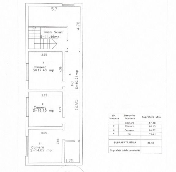 Apartament spațios cu 3 camere – doar 110.000 €! - Poză 7