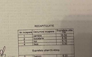 Apartament in Bloc Nou - Valea Lupului + Parcare - 81.000 euro ! - Schiță 8