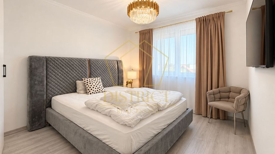 Apartament cu 2 camere mobilat de Lux | Etaj intermediar | in Giroc la asfalt. - Poză 8