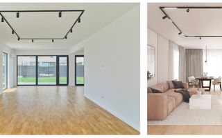 Ultima vila PREMIUM 5 camere Tunari, acces PIPERA, 350 m2 curte - Poză 3