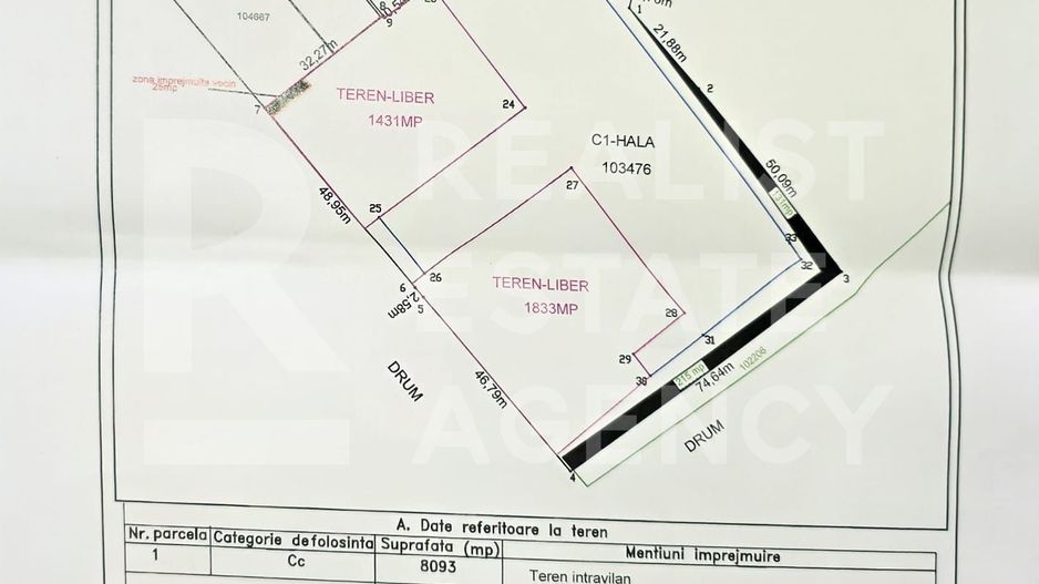 Hală industrială de închiriat 3820 -  mp, Cristian - Poză 7