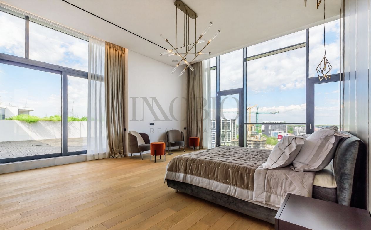 Penthouse 4 Camere | One Herastrau Towers | Private Pool - Poză 8