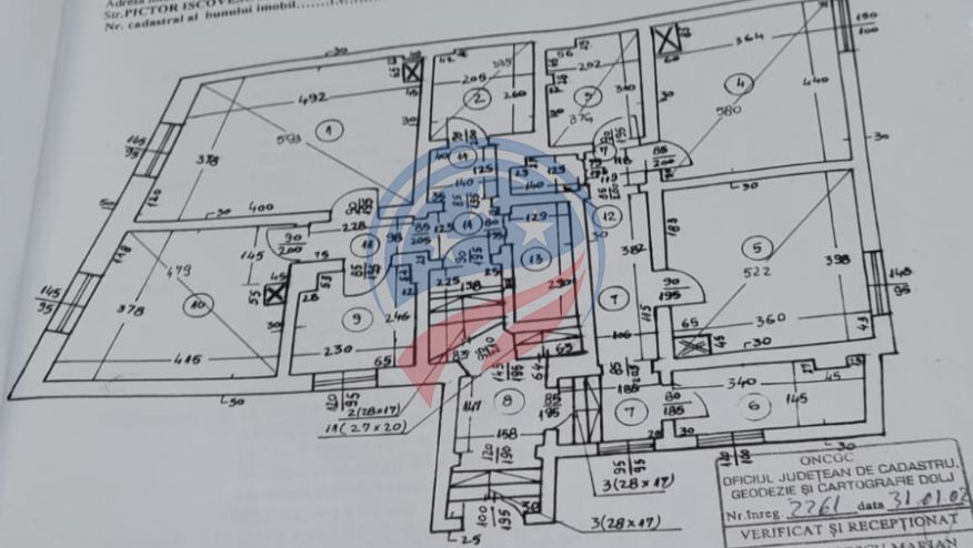 Casă de vânzare în centru – 4 apartamente, 240 mp construiți, teren 257 mp - Poză 4