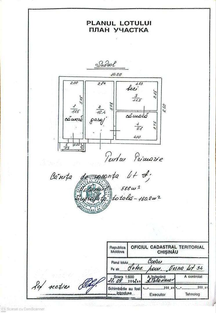Vânzare, casă, 3 camere, Î. P. „Primăvara, Codru - Poză 13