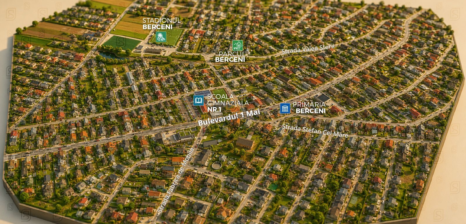 Teren Intravilan 947 mp, Bulevardul Principal / Comuna Berceni - Poză 2