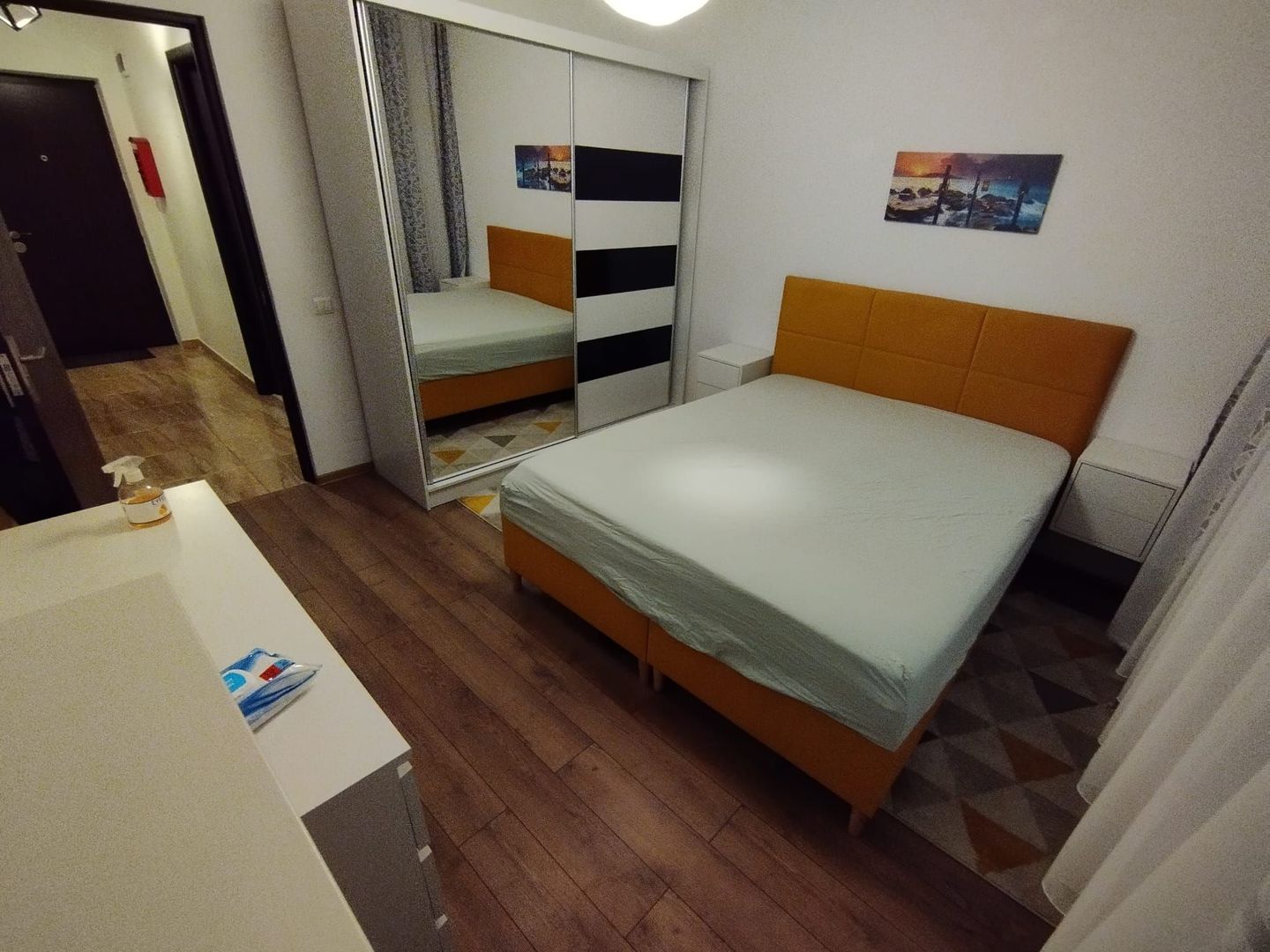 3 Camere Demisol 2 Balcoane Mobilat | Apusului Residential 2014 - Poză 4