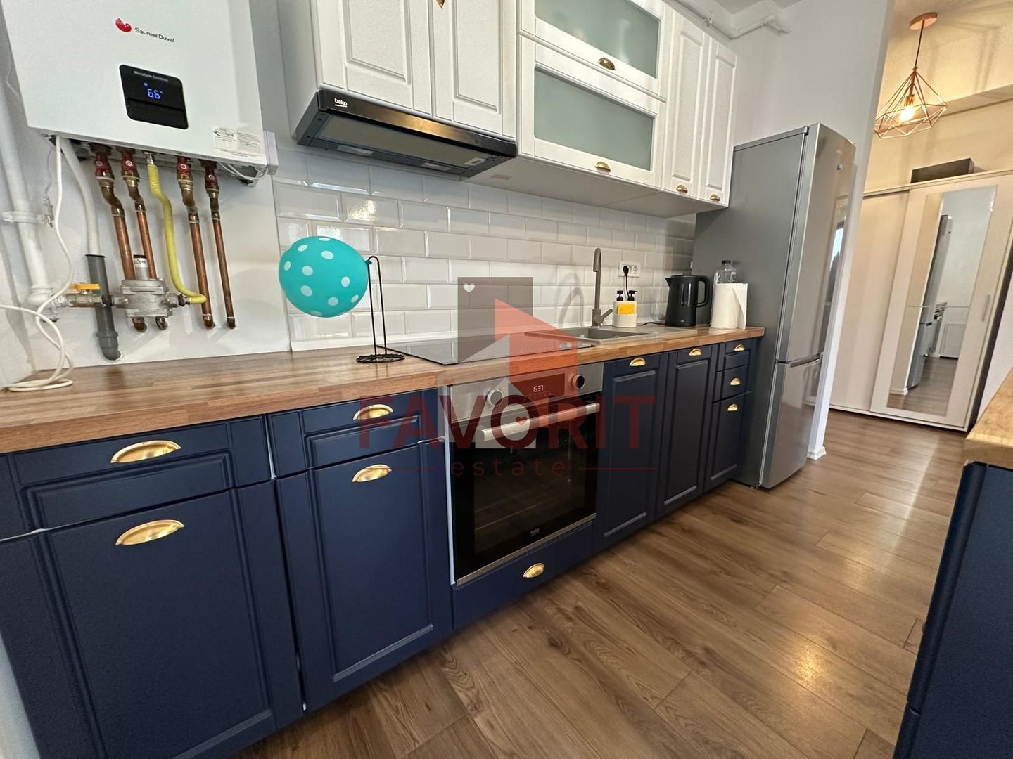 2 camere | etaj intermediar | centrala proprie | loc parcare | finisaje premium - Poză 3