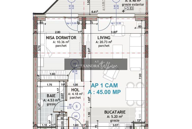 Apartament 2 camere I Ansamblul Eroilor I Floresti - Poză 9
