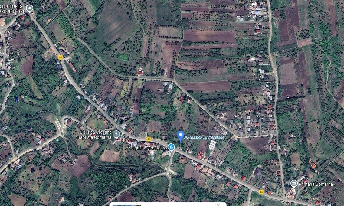 Vând casă bătrânească, str.Principala, Comarna,cu teren 3375mp - Poză 1