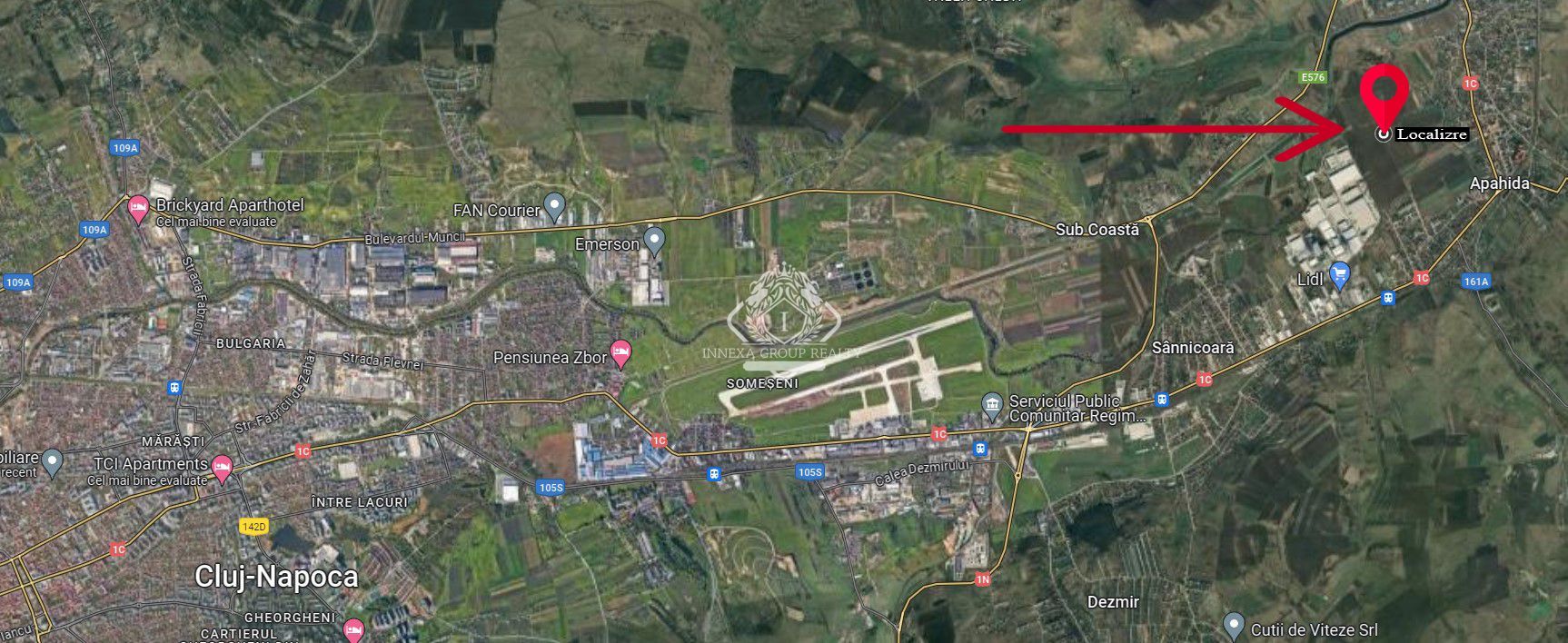 Teren Investitie 4060mp-Potential ridicat in Zona Industriala, Apahida - Poză 4