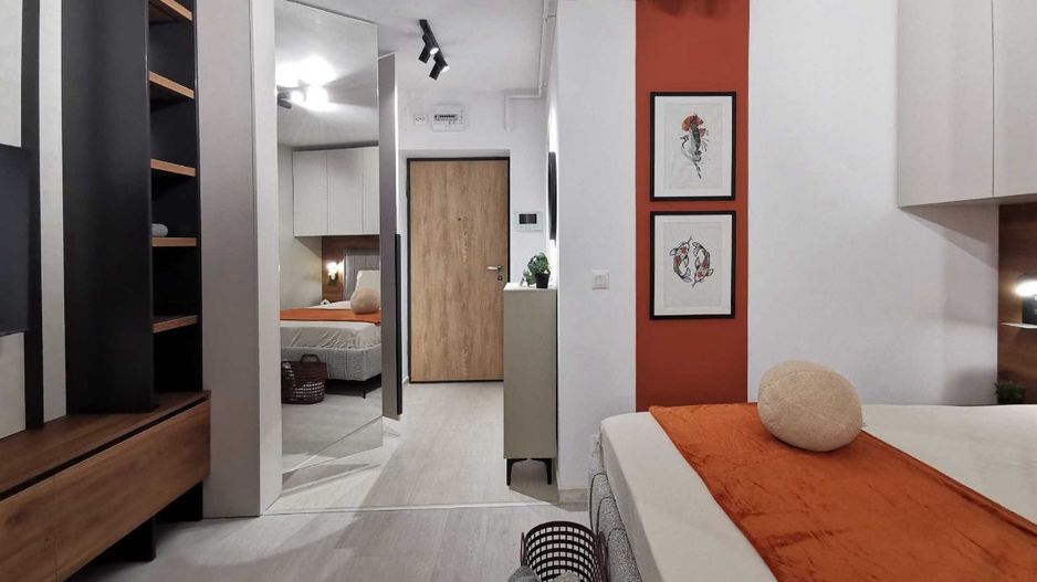 GARSONIERA HILS BRAUNER, BUCATARIE INCHISA, PARCARE, COMISION 0% - Poză 3