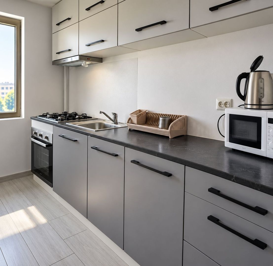 Apartament cu 3 camere - str. Domneasca, ultracentral, bloc nou - 700 euro - Poză 8