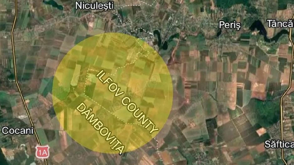 Periș, județ Ilfov, teren 25 hectare - Poză 2