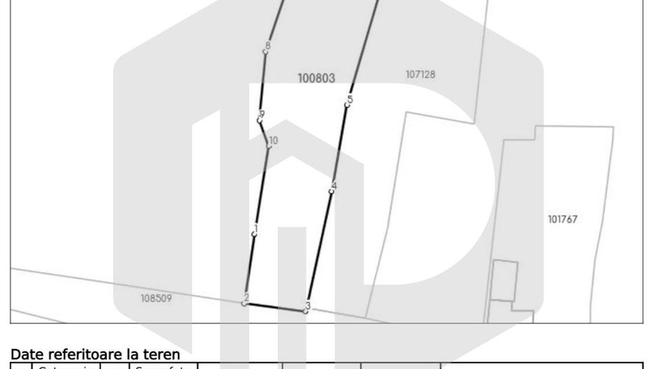 Teren | 1866 mp  | Nocrich | Utilitati - Poză 4
