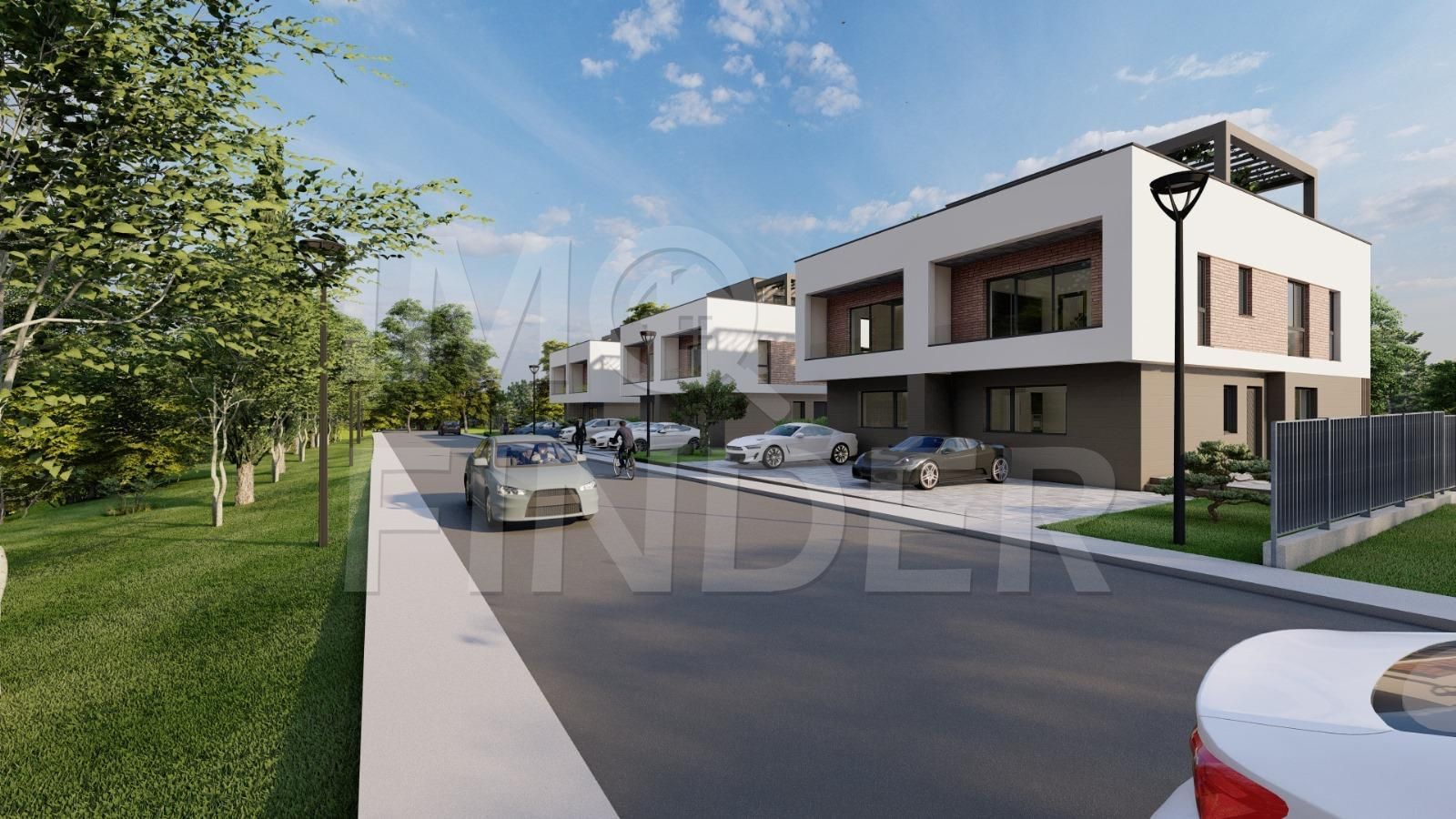 Casă în Florești, zona Vivo: 189 mp utili,  116 mp pe terase - Poză 22