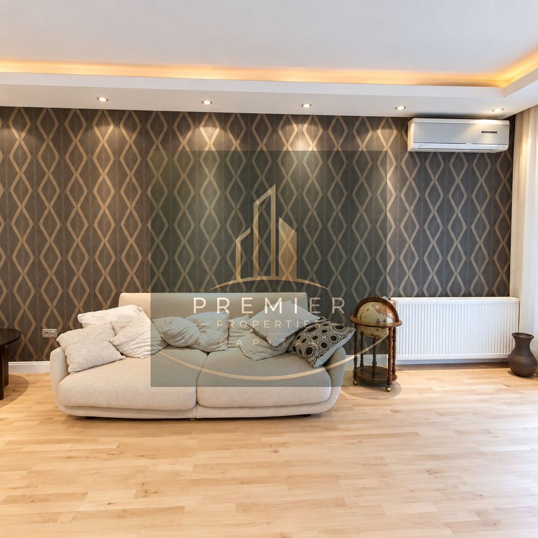 Apartament 3 camere de închiriat Herăstrău | 120 mp | 2 terase - Poză 1