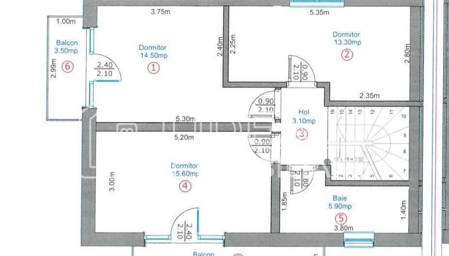 Casa Moderna Tip Duplex in Selimbar, zona Triajului - Schiță 10