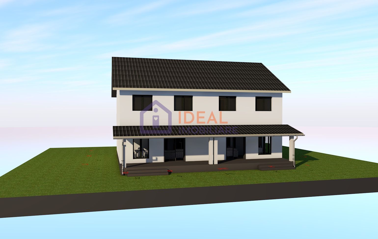 Duplex cu 4 camere si 250 mp de curte, in Selimbar - Poză 7