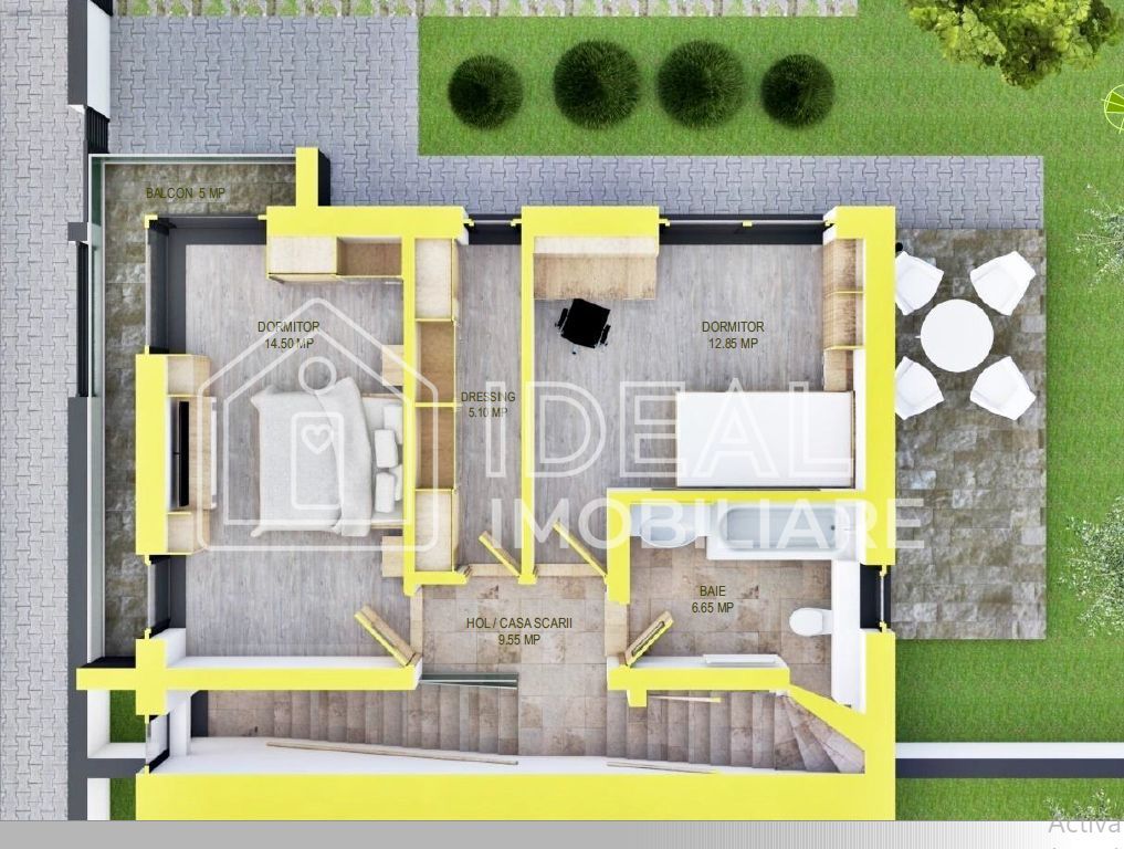 Casă modernă cu cu 4 camere si gradina, în Selimbar - Poză 3