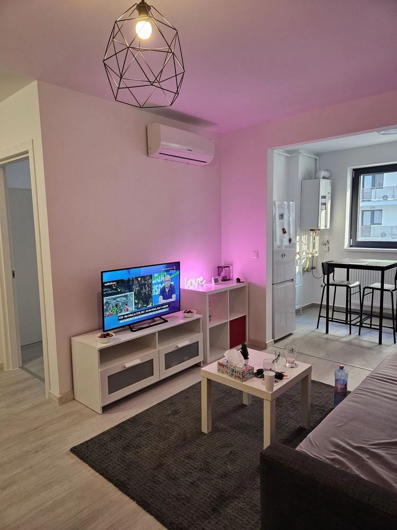 AP. 2 CAMERE HILS BRAUNER, MOBILAT MODERN, CENTRALA PROPRIE, METROU - Poză 2