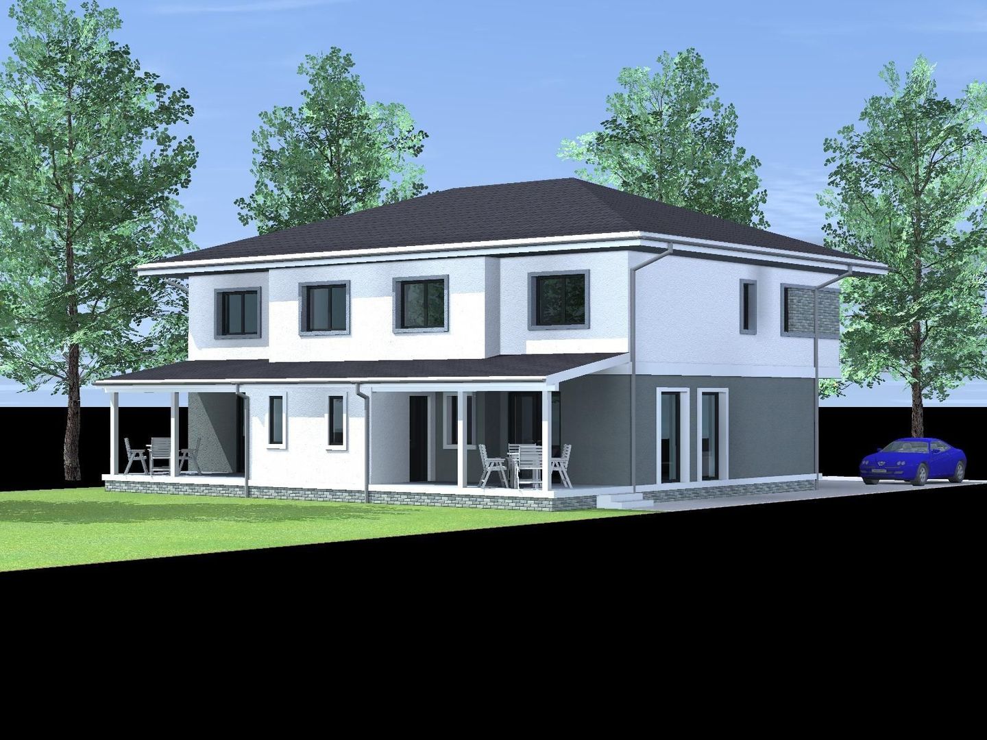 Jumătate de duplex cu interior la gri de vânzare în Giarmata Vii - Poză 6