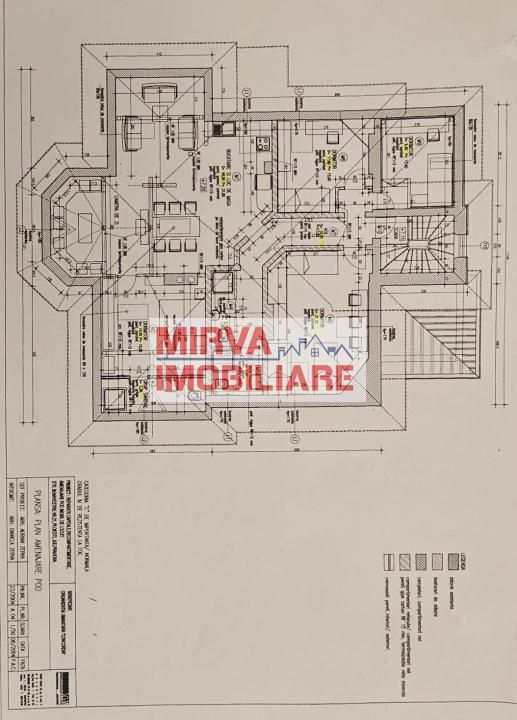 🏢 Spațiu de birouri – 5 camere, 3 băi – Mansardă vilă, Central - Schiță 103