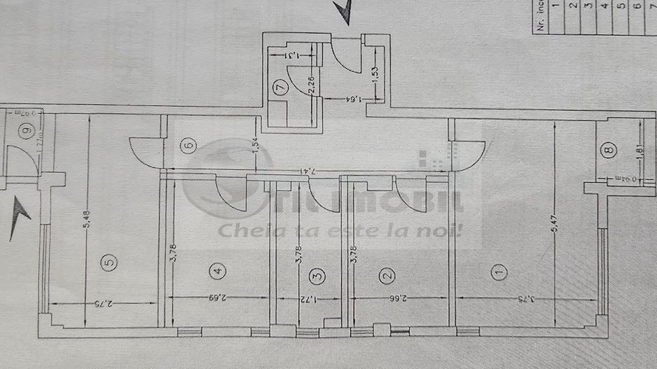 Bucium apartament 3 camere decomandat 145.000 euro - Poză 14