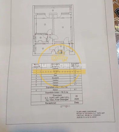 Apartament cu 2 camere/ 48mp/ zona Alexandru cel Bun - Poză 5