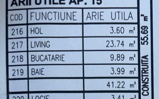 Garsoniera, bloc nou, P+3, Ap.15, Et.2, Bl.1 - CP2438797 - Poză 7