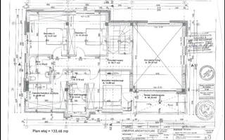 Vila individuala P+1, teren 700 mp, 5 camere, Magurele, Ilfov - Schiță 18