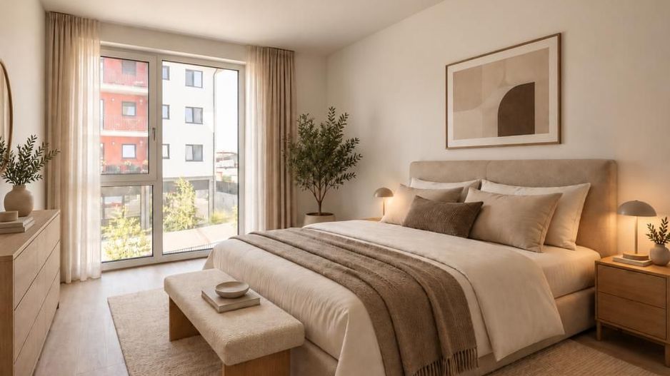 Apartament nou 2 camere, 57 mp + terasa 13,5 mp | Mehala | Comision 0% - Poză 8