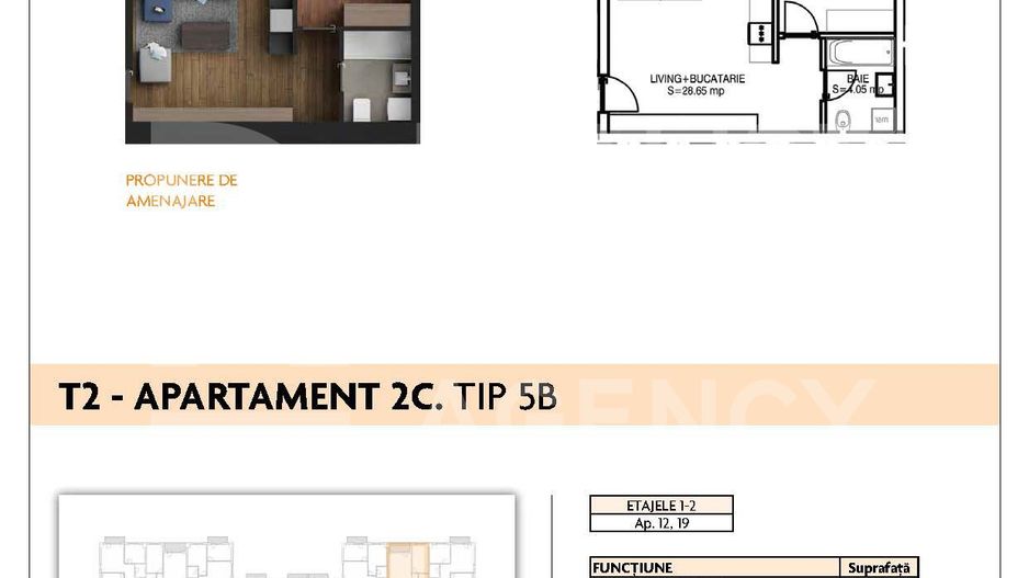 Apartament, 2 camere, spațios –  Lângă metrou - Apărătorii Patriei - Poză 4