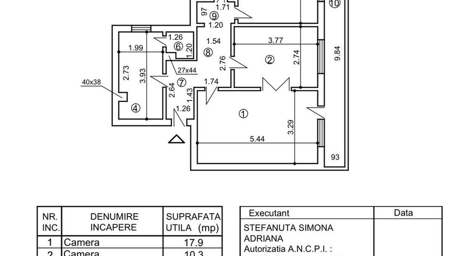 Apartament 3 camere, vizavi de parc Plumbuita, 73mp - Poză 5